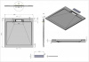 Фото поддон из искуственного камня esbano luxe 110x90 см esp-lx119b