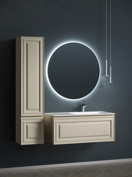 Фото тумба под раковину sancos very 100 см, цвет: beige soft  vr100rce