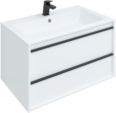 Фото тумба под раковину aquanet lino 80 см 253903