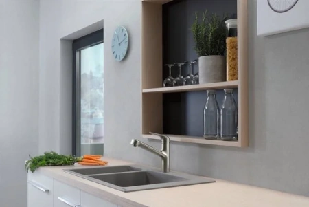 Фото смеситель для кухонной мойки hansgrohe focus 71814000