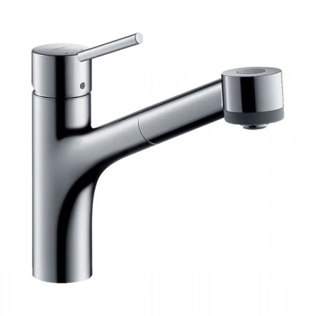 Фото смеситель для кухонной мойки hansgrohe talis 73860000
