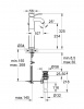 Фото смеситель для раковины grohe bauclassic 32868000