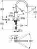 Фото смеситель для кухни grohe eurosmart cosmopolitan 32843002