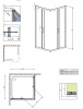 Фото душевое ограждение radaway premium plus c 80x80 см 30461-01-01n