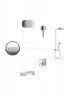 Фото термостатический смеситель для душа hansgrohe shower select 15763340