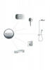 Фото термостатический смеситель для душа hansgrohe shower select 15763670