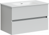 Фото тумба под раковину sancos urban 80 см, цвет: белый ur80w