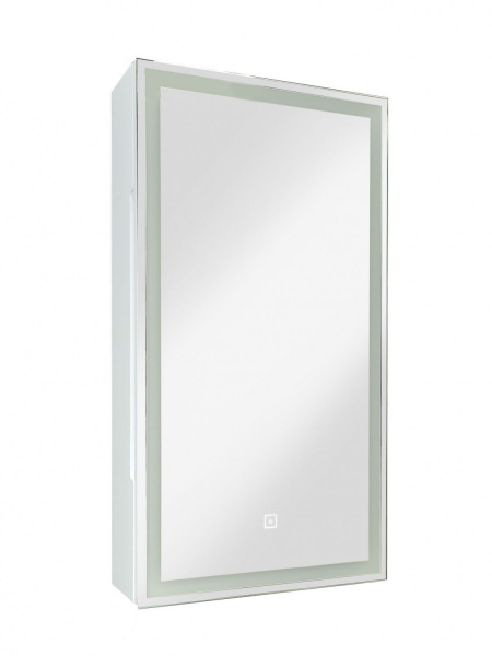 Фото зеркальный шкаф art&max elegant 35 см am-tec-350-650-1d-r-ds-f