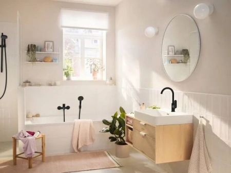 Фото смеситель для раковины hansgrohe rebris s 72536670