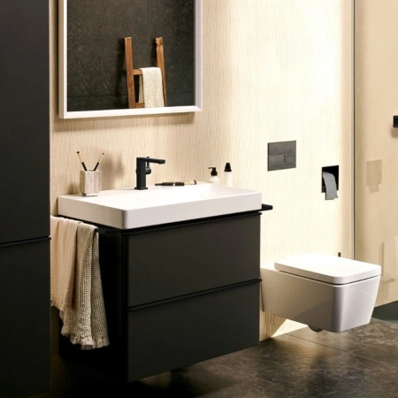 Фото смеситель для раковины hansgrohe tecturis e 73020670