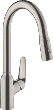 Фото смеситель для кухонной мойки hansgrohe focus 71800800