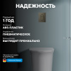 Фото клавиша смыва abber ac0124bg золото брашированное
