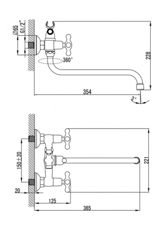 Фото смеситель для ванны iddis jeals je2sbl0i10