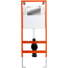 Фото инсталляция для унитаза с панелью смыва belbagno bb097set.r.cr