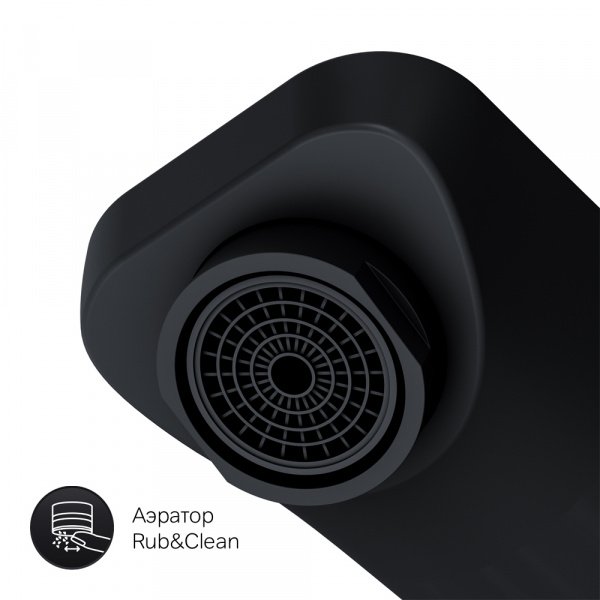 Фото смеситель для раковины am.pm gem black edition f90a72222