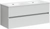 Фото тумба под раковину sancos urban 120 см, цвет: белый ur120-2w