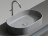Фото раковина накладная ceramicanova element 60.8 см, цвет: антрацит cn6048mh