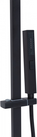Фото душевая стойка allen brau infinity 5.21029-31 черный матовый