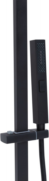 Фото душевая стойка allen brau infinity 5.21029-31 черный матовый