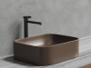 Фото раковина накладная ceramicanova element 50.5 см, цвет: коричневый cn6052mdb