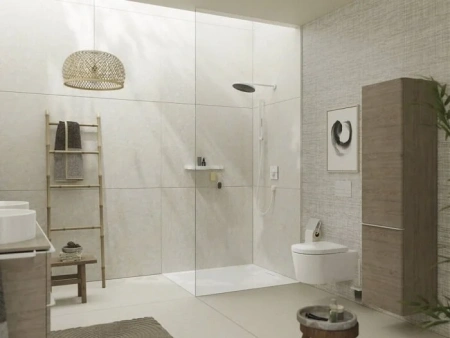 Фото термостатический смеситель для душа hansgrohe shower select comfort q 15583700