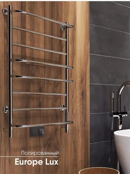 Фото электрический полотенцесушитель indigo europe lux 80/40 lelle80-40rt