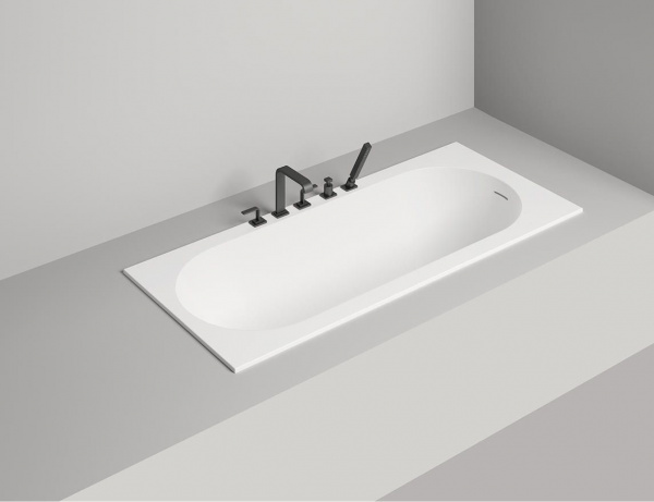 Фото ванна из искусственного камня salini ornella kit 170x70 см 102413g глянцевая