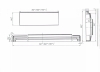 Фото фронтальная панель 1marka flat mg 160 см