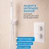 Фото душевой набор со встроенным смесителем abber daheim af8250w