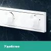 Фото термостатический смеситель для душа hansgrohe rainselect 15382700