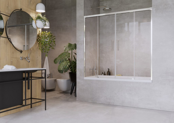 Фото шторка radaway idea pn dwd 140 см 10004140-01-01