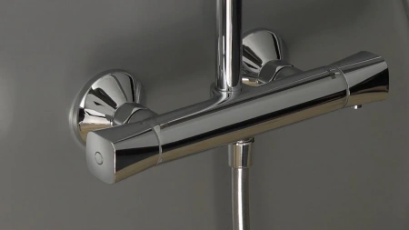 Фото душевая стойка hansgrohe crometta 27265400