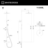 Фото душевая стойка whitecross y y1254bl, цвет: черный