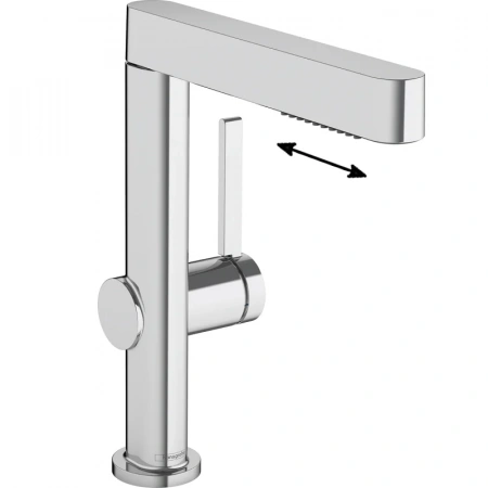 Фото смеситель для раковины hansgrohe finoris 76063000