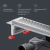Фото душевой трап am.pm masterflow 50 см w01sc-p11-050-01sb