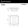 Фото мыльница подвесная whitecross cubo cu2420gl, цвет: золото