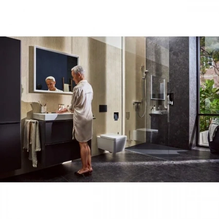 Фото смеситель для раковины hansgrohe tecturis e 73023000