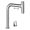 Смеситель для кухонной мойки Hansgrohe Metris Select 73804000_vstvo