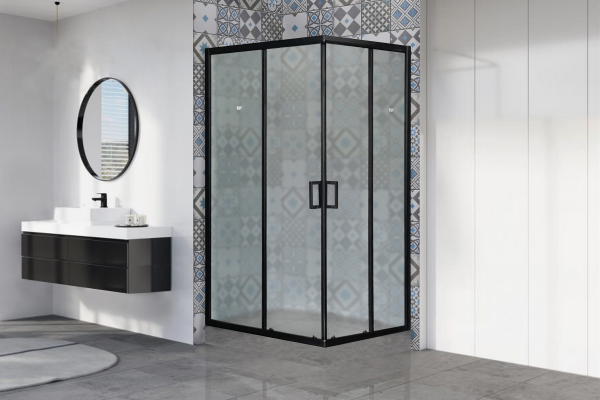 Фото душевое ограждение royal bath hpd rb1120hpd-c-bl 120x100 см