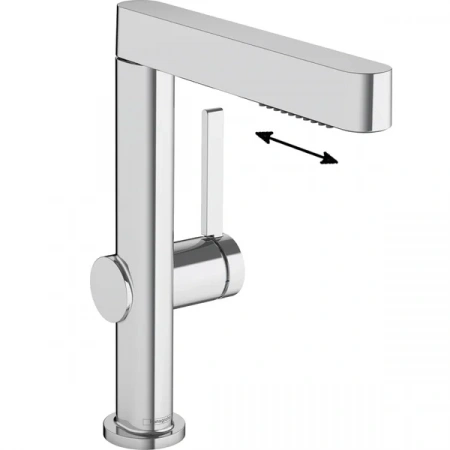 Фото смеситель для раковины hansgrohe finoris 76063000
