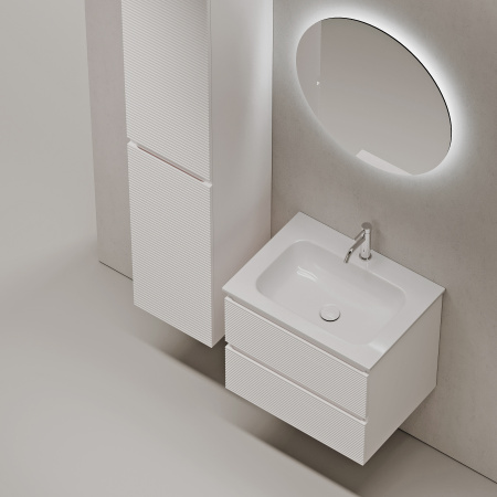 Фото тумба под раковину sancos folk 60 см, цвет: bianco fl60w