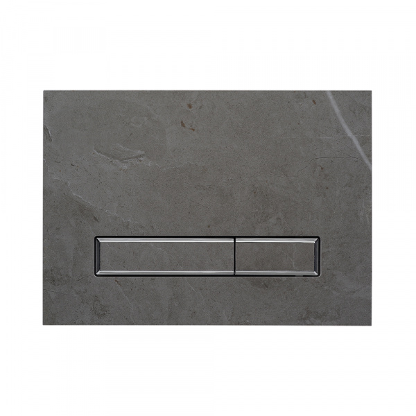 Фото клавиша смыва kk-pol lapis grande v1, quartz (pietra grey)