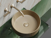 Фото раковина накладная ceramicanova element 36 см, цвет: капучино cn6057mc