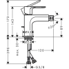 Фото смеситель для биде hansgrohe rebris e 72211670