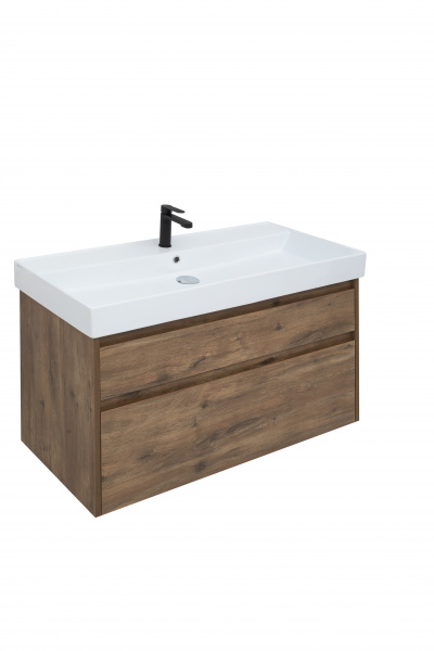 Фото тумба под раковину aquanet nova lite 100 см 249957