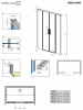 Фото душевая дверь radaway idea dwd 190 см 387129-01-01