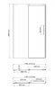 Фото душевая дверь wasserkraft dinkel 120 см 58r05