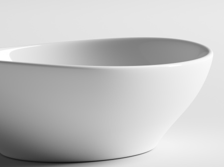 Фото раковина накладная ceramicanova element 40.5 см, цвет: белый cn6016